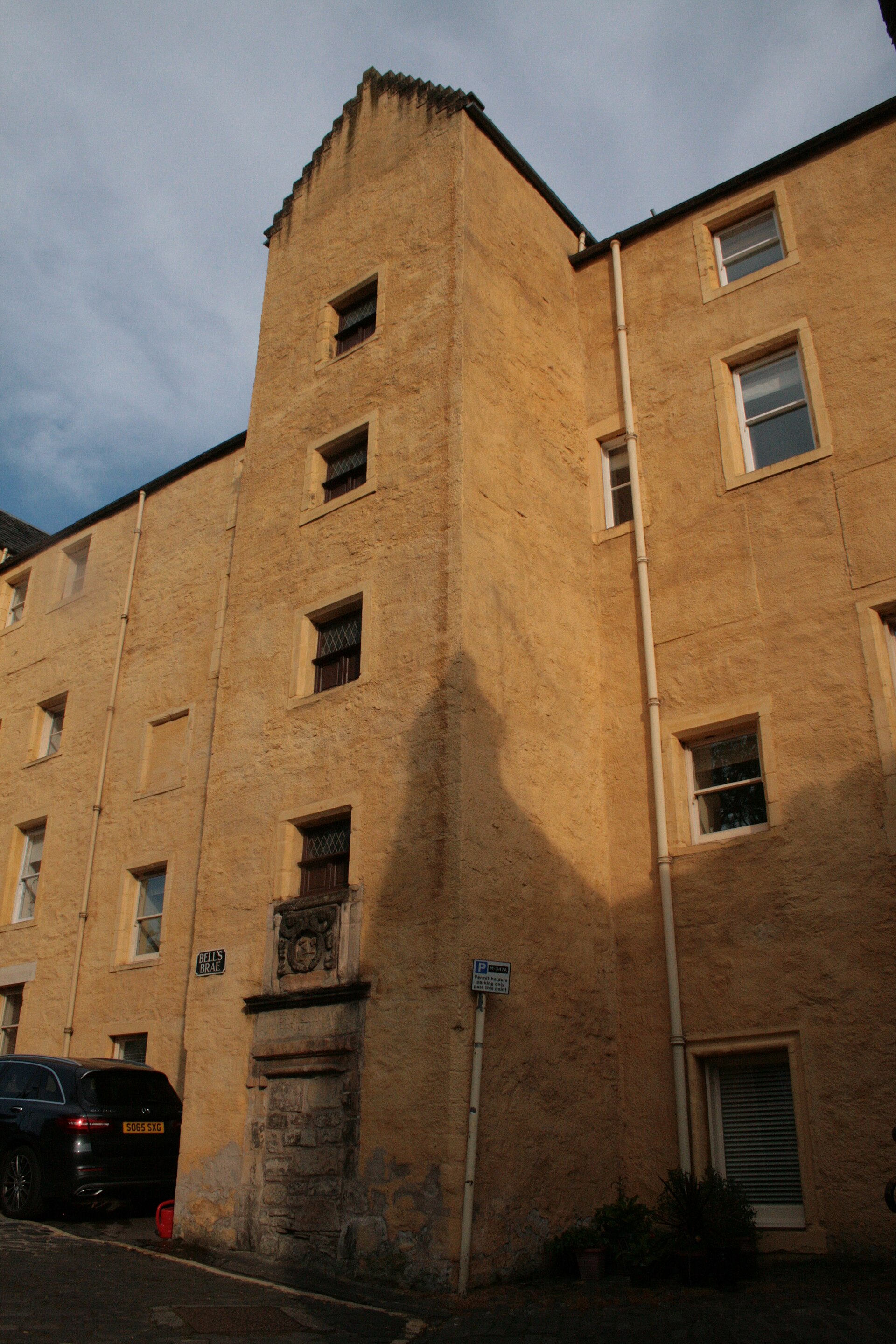 Sympathetically restored sandstone building